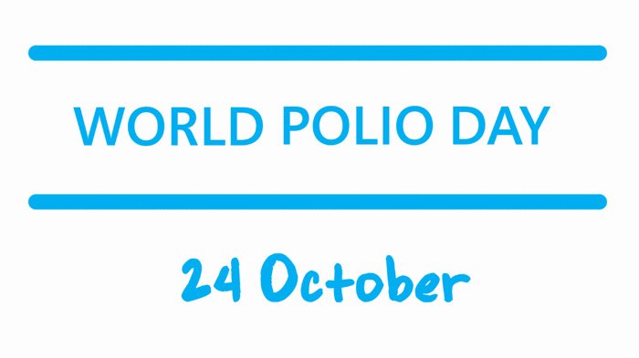 World Polio Day 24 October