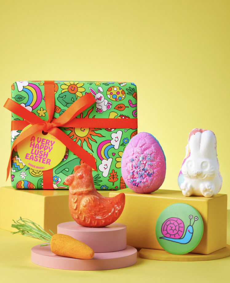 Easter set from Lush
